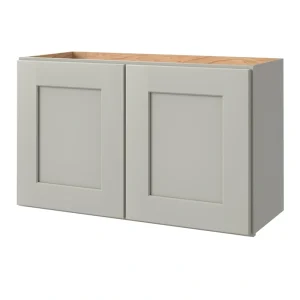 allen + roth Stonewall 30-in W x 18.125-in H x 12-in D Stone Wall Fully Assembled Cabinet (Flat Panel Shaker Door Style)