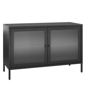 Ameriwood Home Ashbury Heights 39.37-in W x 25.2-in H Steel Black Freestanding Utility Storage Cabinet