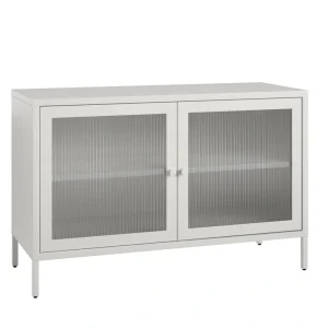 Ameriwood Home Ashbury Heights 39.37-in W x 25.2-in H Steel White Freestanding Utility Storage Cabinet