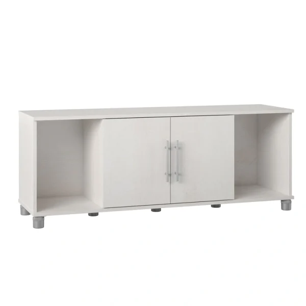 Ameriwood Home Camberly 54-in W x 18-in H x 15.4-in D Freestanding Composite Wood Garage Cabinet in White