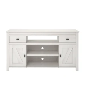 Ameriwood Home Winthrop Transitional Ivory Oak Tv Cabinet (Accommodates TVs up to 60-in)