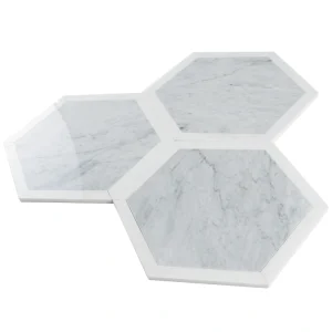 Apollo Tile (Sample) Athens White and Gray 12-in x 12-in Polished Marble Look Floor and Wall Tile