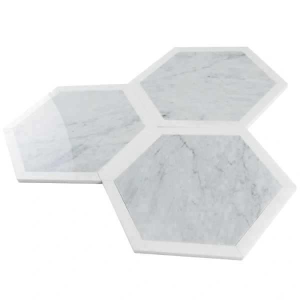Apollo Tile (Sample) Athens White and Gray 12-in x 12-in Polished Marble Look Floor and Wall Tile