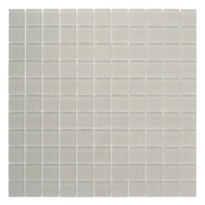 Apollo Tile (Sample) Floor and Wall Tile Abalone Gray 4-in x 4-in Matte Glass Uniform Squares Floor and Wall Tile