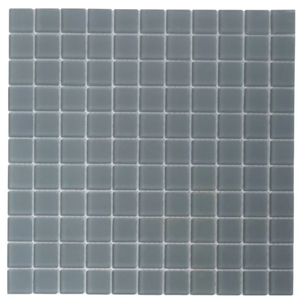 Apollo Tile (Sample) Floor and Wall Tile Ash Gray 4-in x 4-in Matte Glass Uniform Squares Floor and Wall Tile