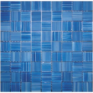 Apollo Tile (Sample) Floor and Wall Tile Blue 4-in x 4-in Polished Glass Floor and Wall Tile