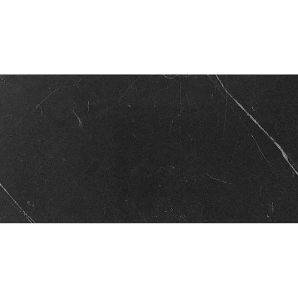 Apollo Tile (Sample) Floor and Wall Tile Eastern Black 3-in x 6-in Honed Marble Subway Floor and Wall Tile