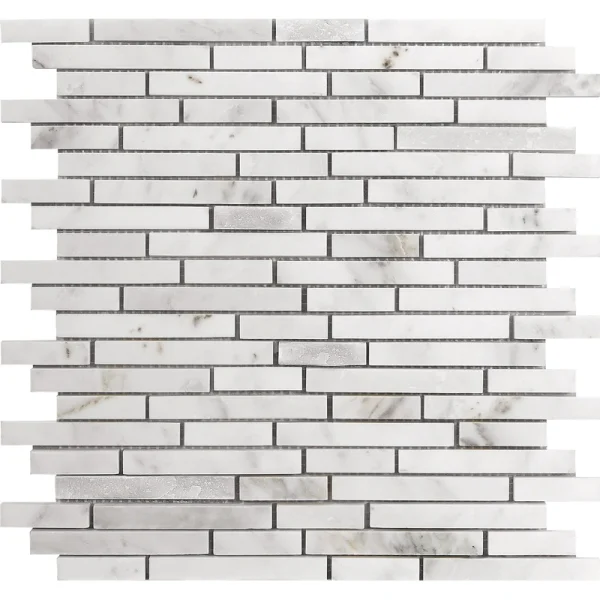 Apollo Tile (Sample) Floor and Wall Tile Eastern White 4-in x 4-in Polished Marble Floor and Wall Tile