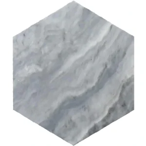 Apollo Tile (Sample) Floor and Wall Tile Gray 10-in x 10-in Honed Marble Honeycomb Marble Look Floor and Wall Tile