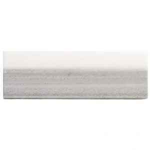 Apollo Tile (Sample) Floor and Wall Tile Gray 4-in x 4-in Honed Marble Subway Floor and Wall Tile