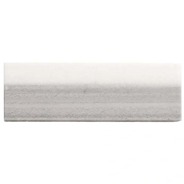 Apollo Tile (Sample) Floor and Wall Tile Gray 4-in x 4-in Honed Marble Subway Floor and Wall Tile