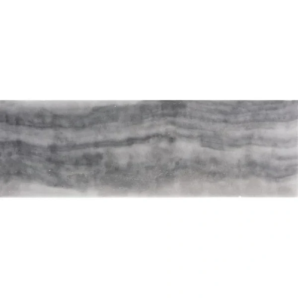 Apollo Tile (Sample) Floor and Wall Tile Gray 4-in x 4-in Polished Marble Subway Floor and Wall Tile