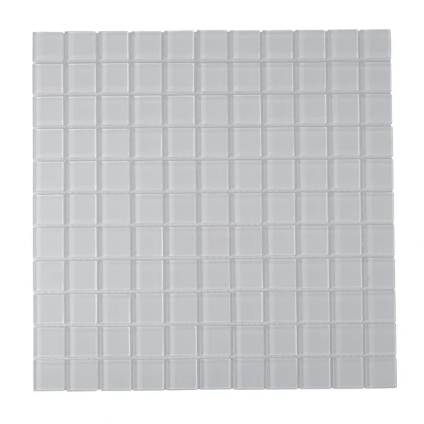 Apollo Tile (Sample) Floor and Wall Tile White 4-in x 4-in Glossy Glass Uniform Squares Floor and Wall Tile