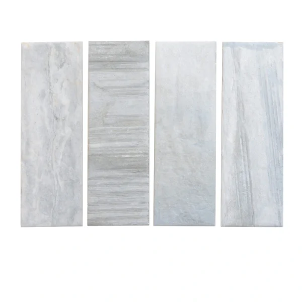 Apollo Tile (Sample) Gray 4-in x 12-in Natural Porcelain Stone Look Wall Tile