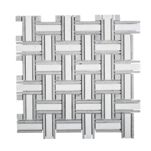 Apollo Tile (Sample) Grey 4-in x 4-in Polished Marble Floor and Wall Tile