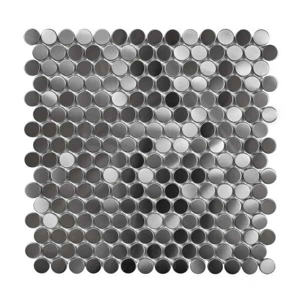 Apollo Tile (Sample) Metal 4-in x 4-in Polished Metal Floor and Wall Tile