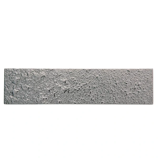 Apollo Tile (Sample) Metropolis Black 2-in x 8-in Polished Glass Subway Wall Tile