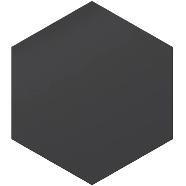 Apollo Tile (Sample) Terra Mia Metal Black 8-in x 9-in Matte Porcelain Patterned Floor and Wall Tile