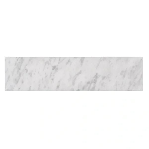 Apollo Tile (Sample) Wall Gray 4-in x 4-in Honed Marble Subway Wall Tile