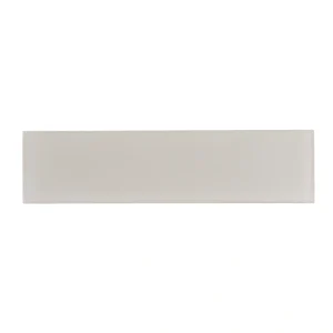 Apollo Tile (Sample) Wall Tile Abalone Gray 3-in x 12-in Matte Glass Brick Subway Wall Tile