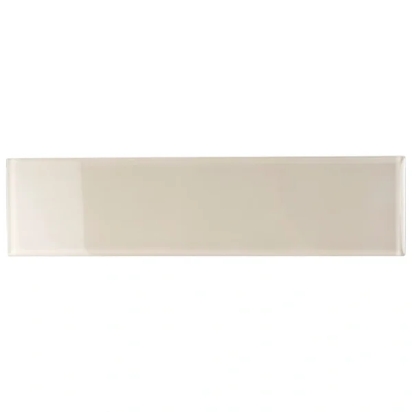 Apollo Tile (Sample) Wall Tile Abalone Gray 4-in x 4-in Glossy Glass Brick Subway Wall Tile