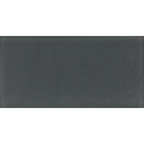 Apollo Tile (Sample) Wall Tile Ash Gray 3-in x 6-in Matte Glass Subway Wall Tile