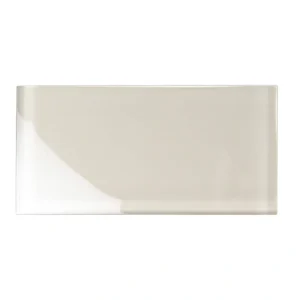 Apollo Tile (Sample) Wall Tile Beige 4-in x 6-in Glossy Glass Subway Wall Tile