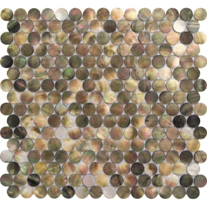 Apollo Tile (Sample) Wall Tile Beige and Brown 4-in x 4-in Polished Marble Wall Tile