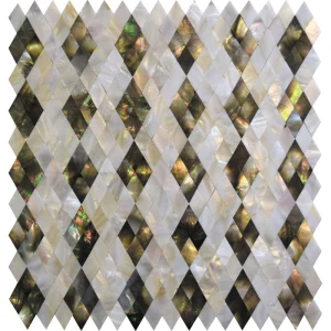 Apollo Tile (Sample) Wall Tile Beige, Brown and White 4-in x 4-in Polished Marble Wall Tile