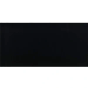 Apollo Tile (Sample) Wall Tile Black 3-in x 6-in Matte Glass Brick Subway Wall Tile