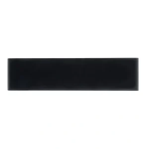 Apollo Tile (Sample) Wall Tile Black 4-in x 6-in Matte Glass Subway Wall Tile
