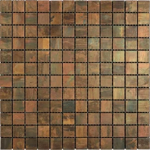 Apollo Tile (Sample) Wall Tile Bronze 4-in x 4-in Matte Metal Wall Tile