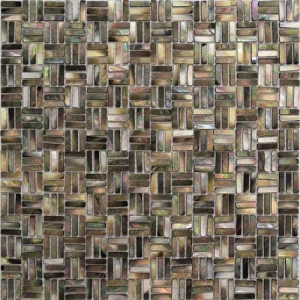 Apollo Tile (Sample) Wall Tile Brown Weaved 4-in x 4-in Polished Marble Patterned Wall Tile