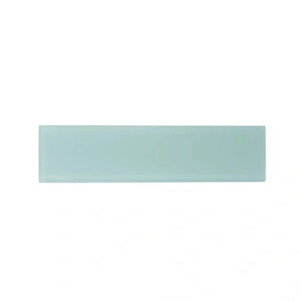 Apollo Tile (Sample) Wall Tile Cadet Blue 3-in x 12-in Matte Glass Brick Subway Wall Tile