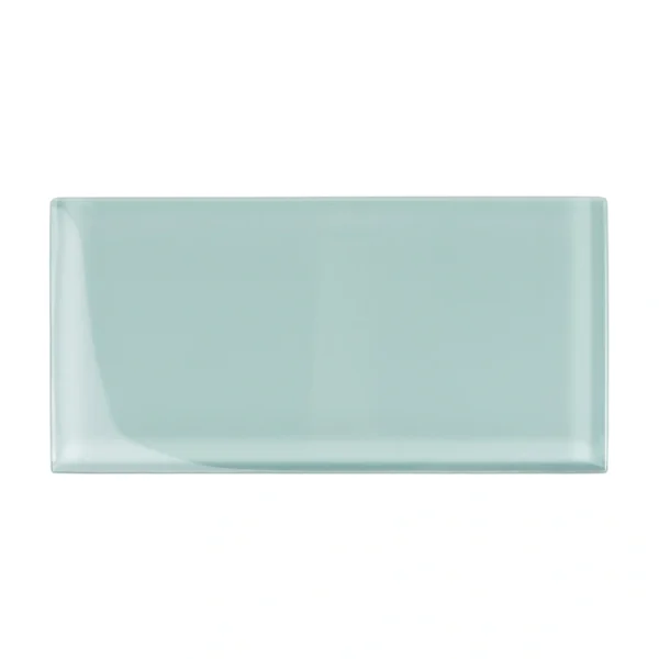 Apollo Tile (Sample) Wall Tile Cadet Blue 3-in x 6-in Glossy Glass Brick Subway Wall Tile