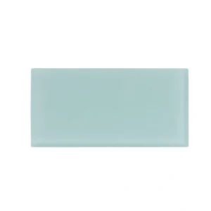 Apollo Tile (Sample) Wall Tile Cadet Blue 3-in x 6-in Matte Glass Brick Subway Wall Tile