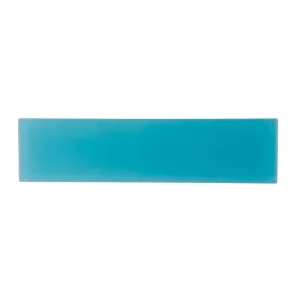 Apollo Tile (Sample) Wall Tile Cerulean Blue 3-in x 12-in Matte Glass Brick Subway Wall Tile