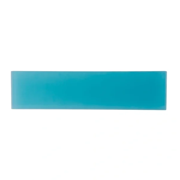 Apollo Tile (Sample) Wall Tile Cerulean Blue 3-in x 12-in Matte Glass Brick Subway Wall Tile