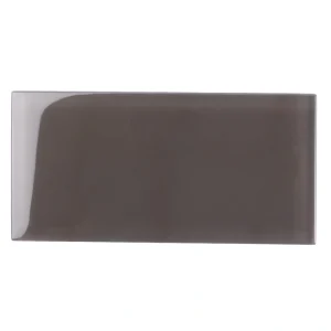 Apollo Tile (Sample) Wall Tile Dark Gray 3-in x 6-in Glossy Glass Subway Wall Tile
