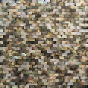Apollo Tile (Sample) Wall Tile Mini Bricks Beige 4-in x 4-in Polished Marble Wall Tile