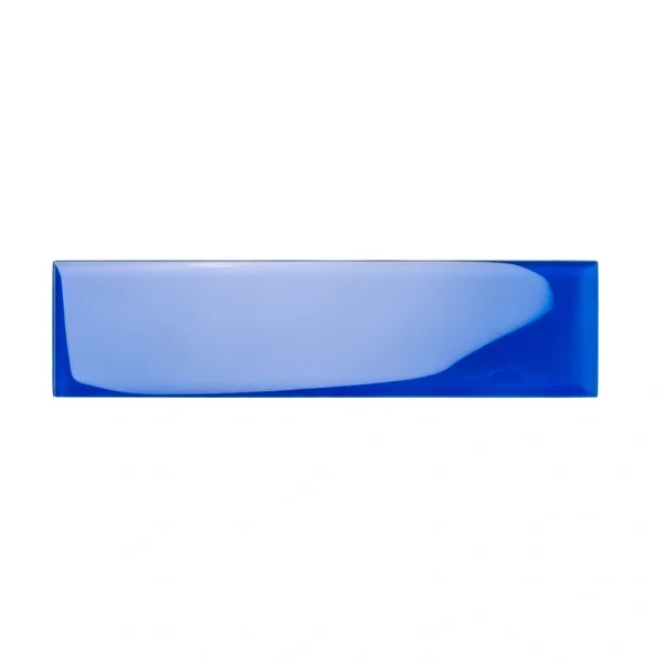 Apollo Tile (Sample) Wall Tile Royal Blue 3-in x 12-in Glossy Glass Brick Subway Wall Tile