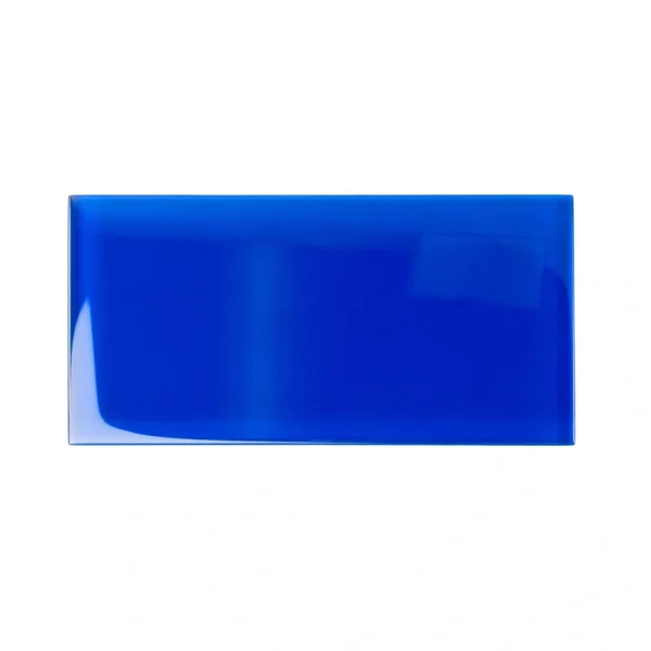 Apollo Tile (Sample) Wall Tile Royal Blue 3-in x 6-in Glossy Glass Brick Subway Wall Tile