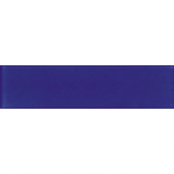 Apollo Tile (Sample) Wall Tile Royal Blue 4-in x 6-in Matte Glass Subway Wall Tile