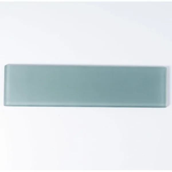 Apollo Tile (Sample) Wall Tile Stone Gray 4-in x 6-in Matte Glass Subway Wall Tile