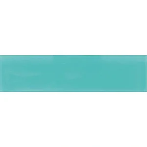 Apollo Tile (Sample) Wall Tile Turkish Blue 4-in x 4-in Glossy Glass Brick Subway Wall Tile