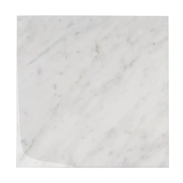 Apollo Tile (Sample) Wall White 4-in x 4-in Honed Marble Look Wall Tile