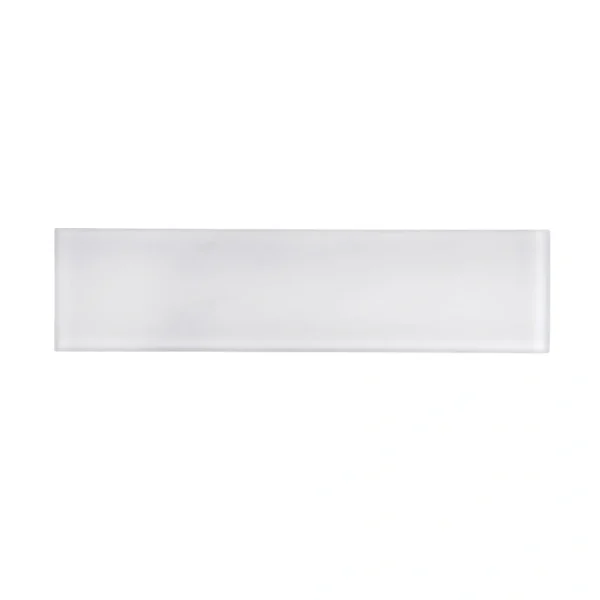 Apollo Tile (Sample) White 3-in x 12-in Matte Glass Floor and Wall Tile