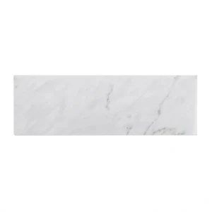Apollo Tile (Sample) White 4-in x 4-in Polished Marble Floor and Wall Tile