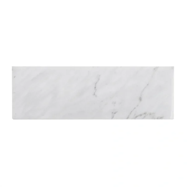 Apollo Tile (Sample) White 4-in x 4-in Polished Marble Floor and Wall Tile
