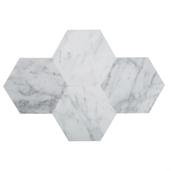 Apollo Tile (Sample) White 4-in x 4-in Polished Marble Wall Tile